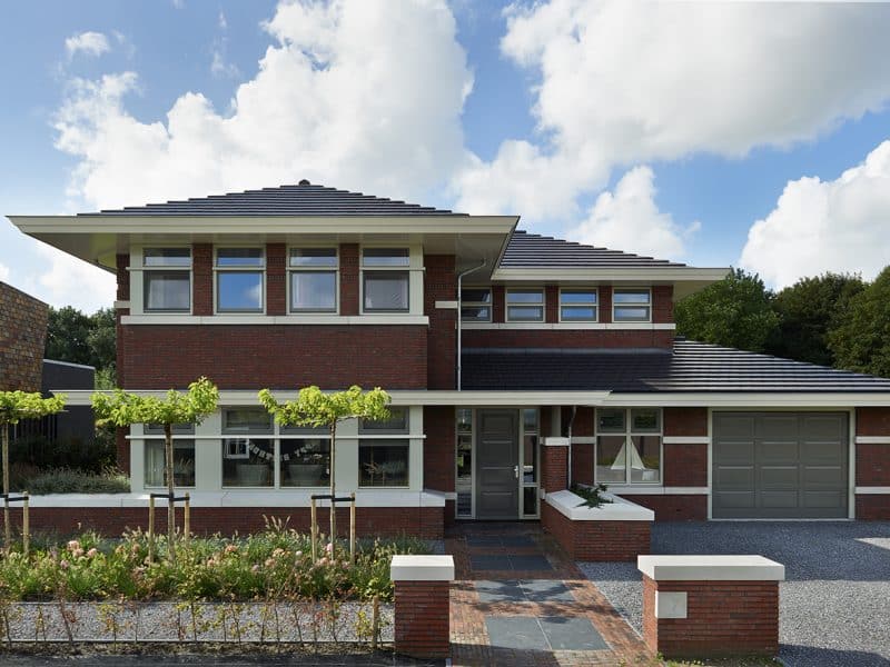 villa frank lloyd wright geinspireerd