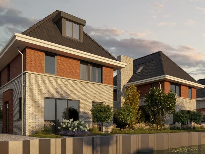 project villa traditioneel baksteen