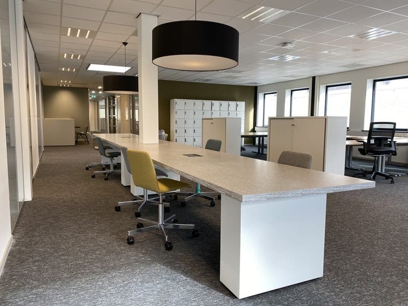 kantoor werkplek eiland