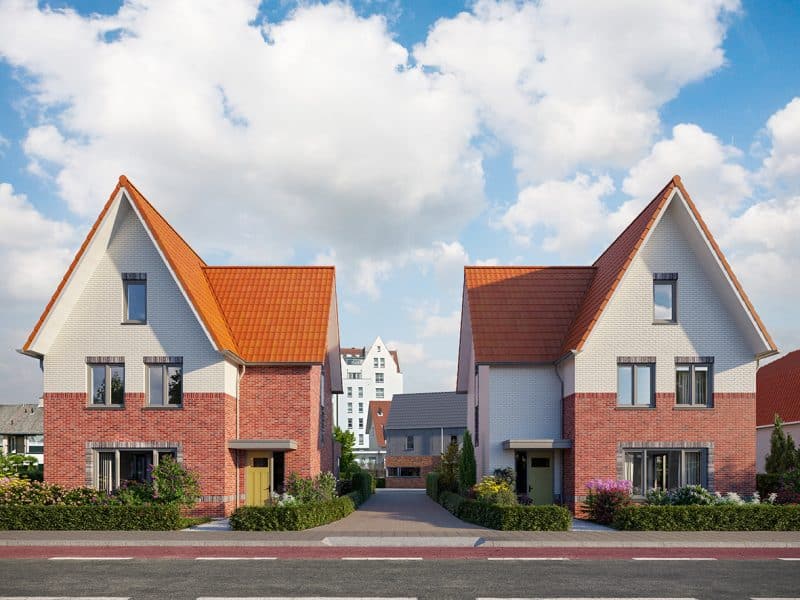 project villa traditioneel baksteen