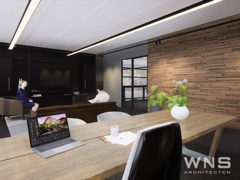 restyling kantoorpand receptie 2024