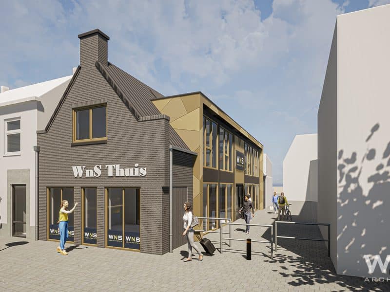 Nieuwe kantoorpand ontwerp Herenstraat wateringen 2019
