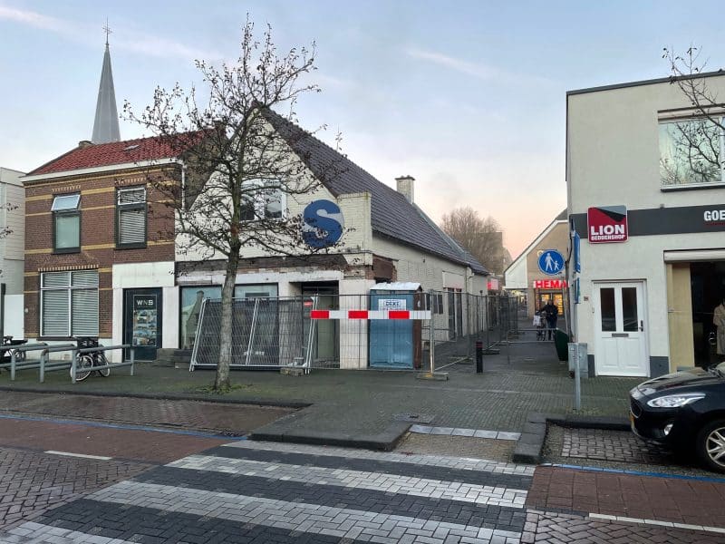 Start sloopwerkzaamheden Herenstraat