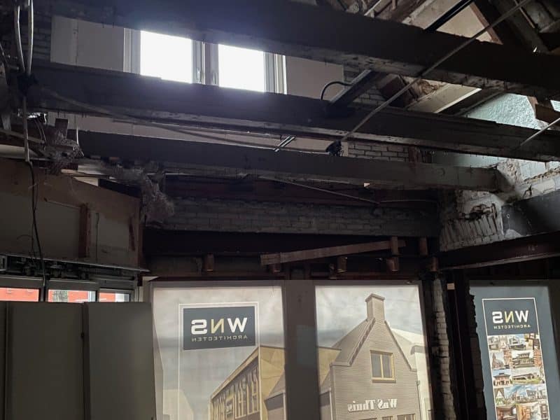 Start sloopwerkzaamheden Herenstraat