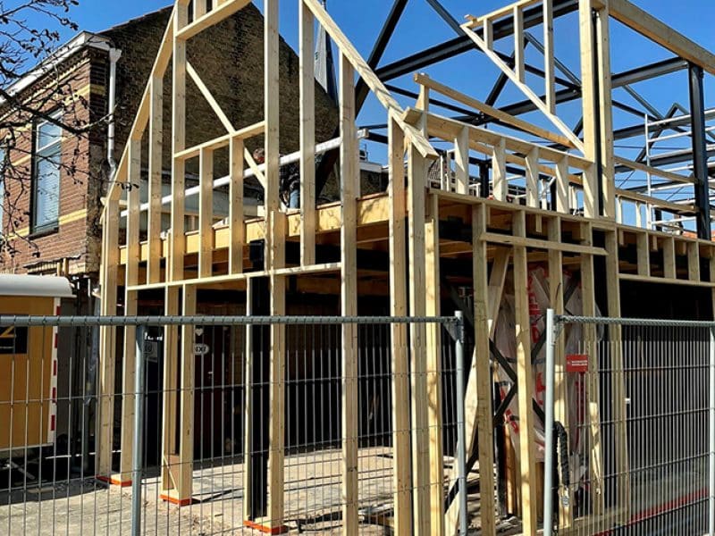 Bouwupdate WnS Architecten kantoor Herenstraat