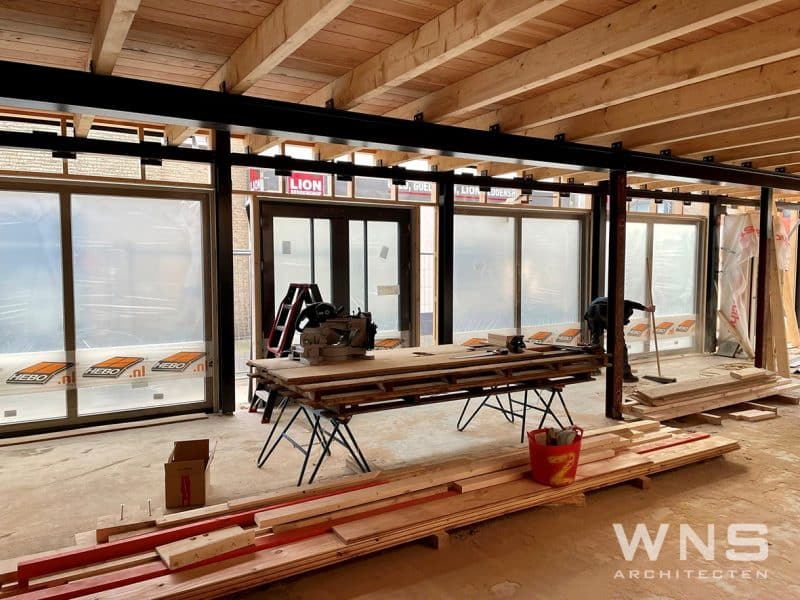 Bouwupdate WnS Architecten kantoor Herenstraat