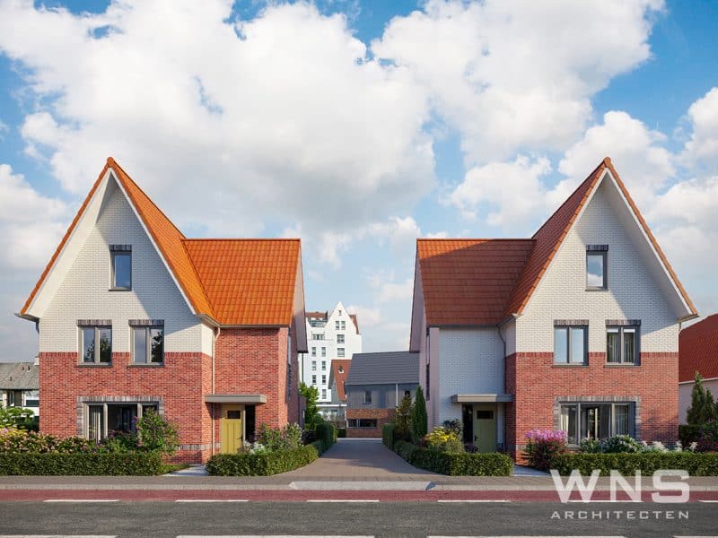 Seriematige woning bouw villas 1907