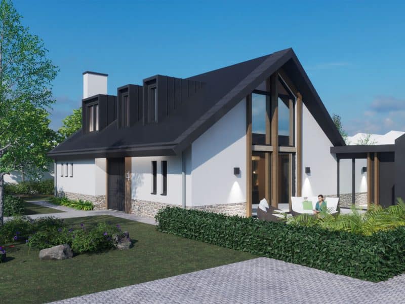 huis modern stucwerk renovatie 2231