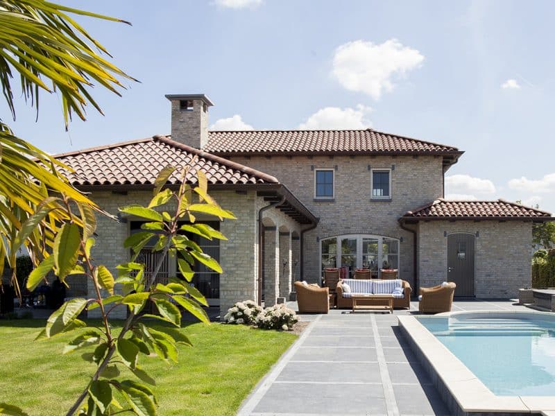 villa mediteraans zwembad