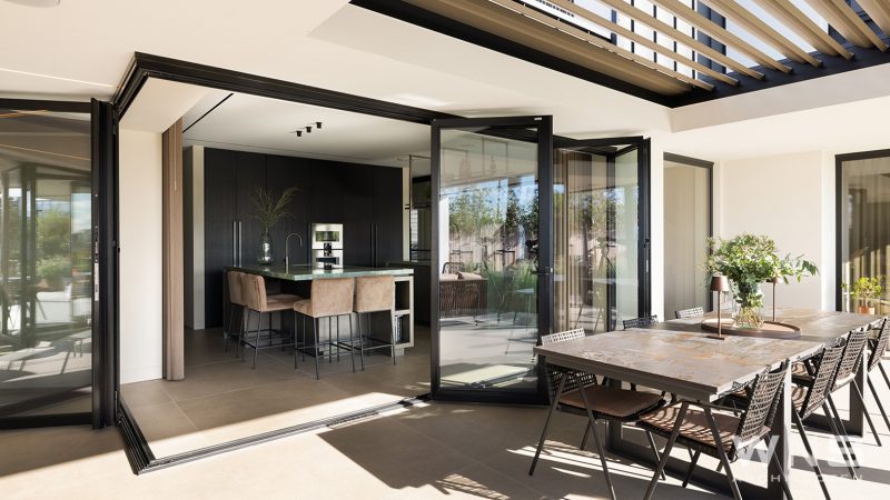 villa modern wit zink veranda 2114