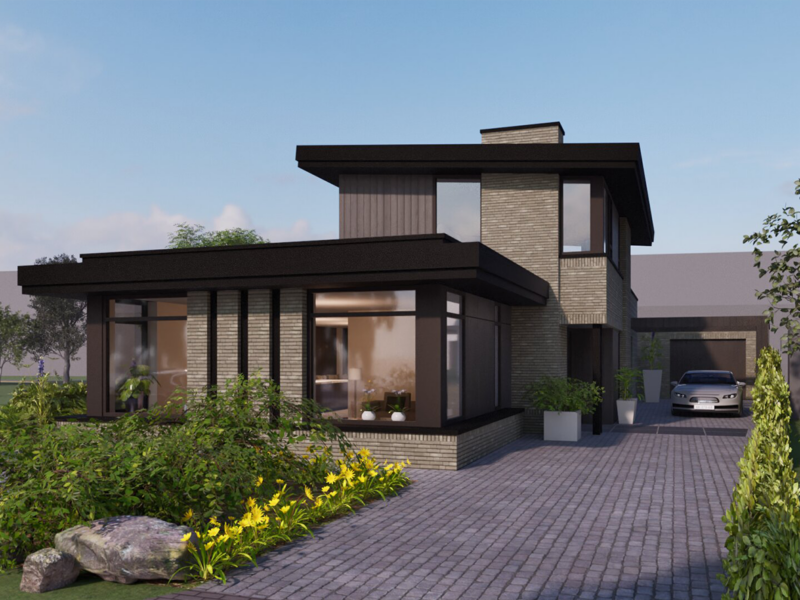 villa ontwerp impressie 2422