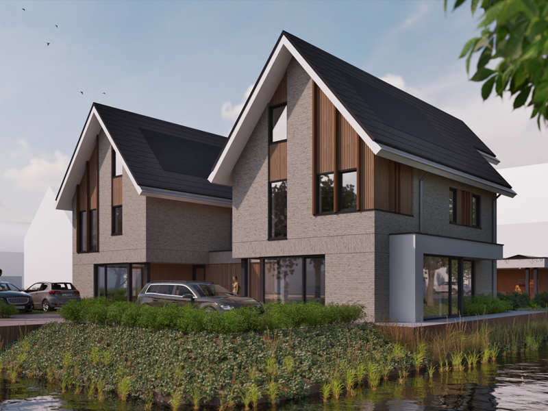 twee villa ontwerp