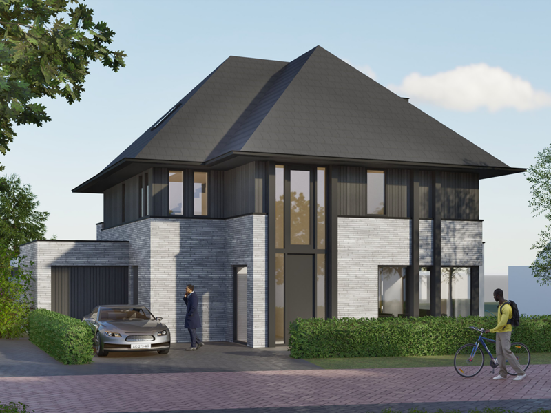 villa modern taupe