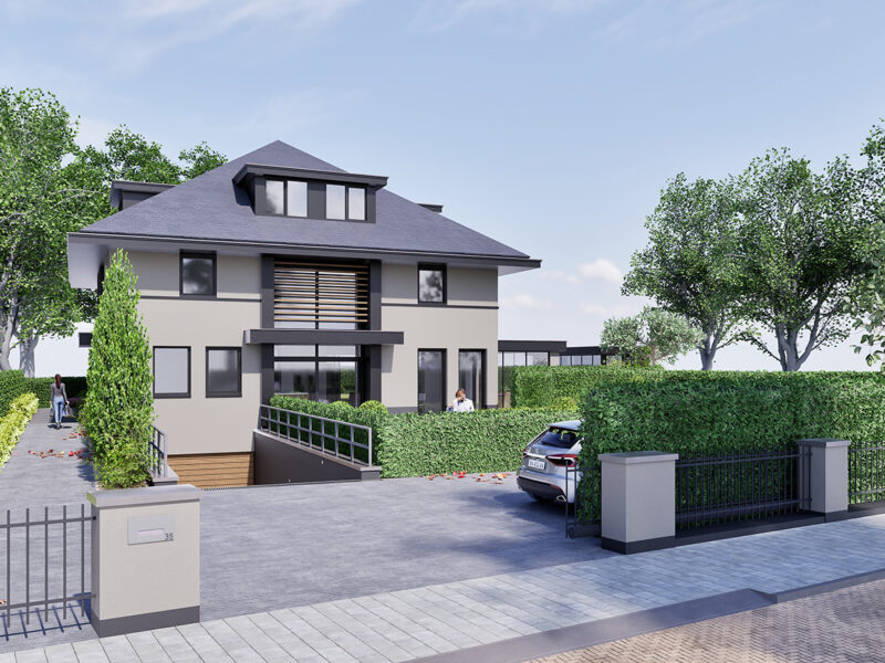 villa verbouwen luxe stucwerk